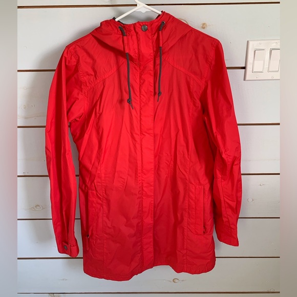 Red Columbia Rain coat - Picture 1 of 5